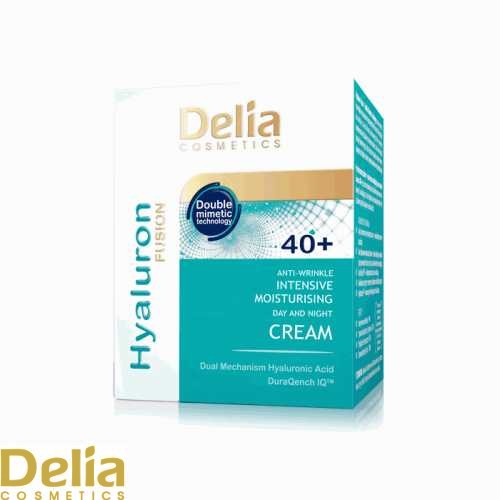 DELIA HYALURON FUSION 40+ Krema protiv bora sa hijaluronskom kiselinom 50ml